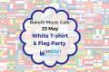 White T-shirt & Flag Party by ESN Debrecen